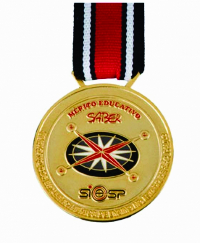 Comprar Medalhas Personalizadas Espírito Santo - Medalha para Honra ao Mérito