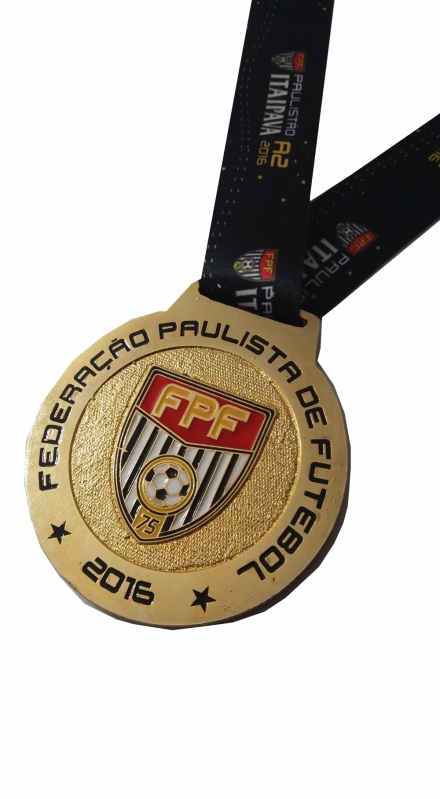 Medalha para Campeonato Minas Gerais - Medalhas em Acrílico