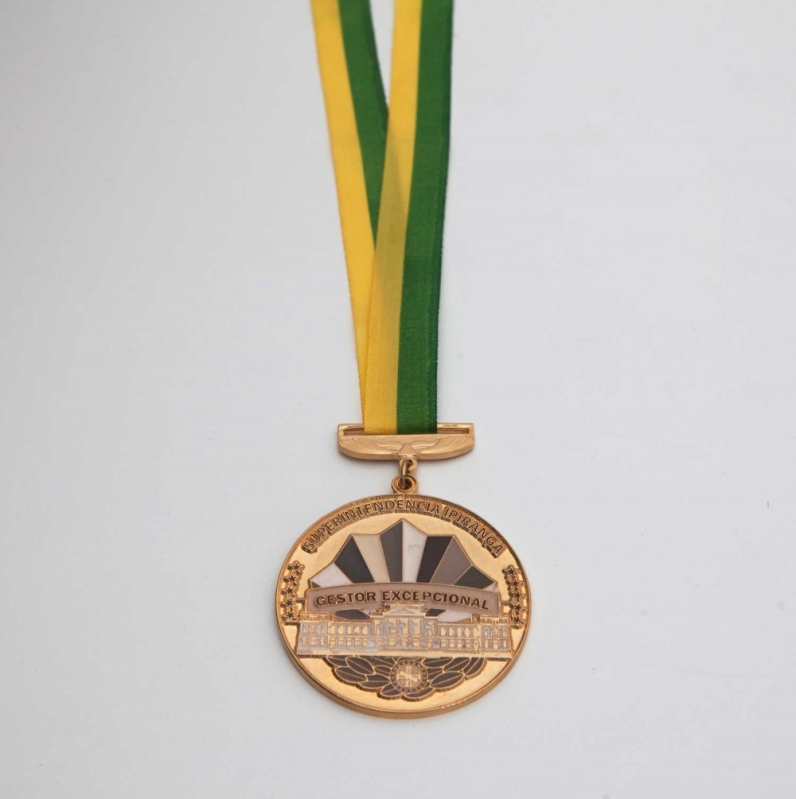 Medalha para Honra ao Mérito Preço Rio de Janeiro - Medalhas Atacado