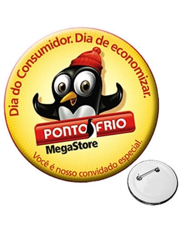 Pin Botton Personalizado para Empresa São Paulo - Pin Broche Personalizado