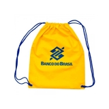 sacola mochila promocional personalizada barata Santa Catarina