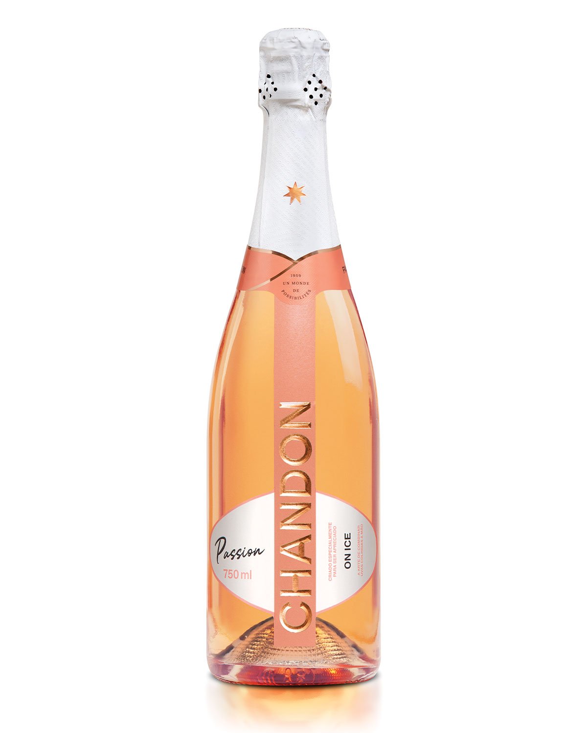 Chandon Passion on Ice Kit 6 unidades 750ml + 1 Magnum Brut 1,5L - Imagem 2