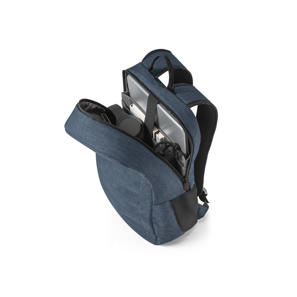 BUSINESS. Mochila para notebook 15.6" em poliéster reciclado 300D 18 L - Imagem 8